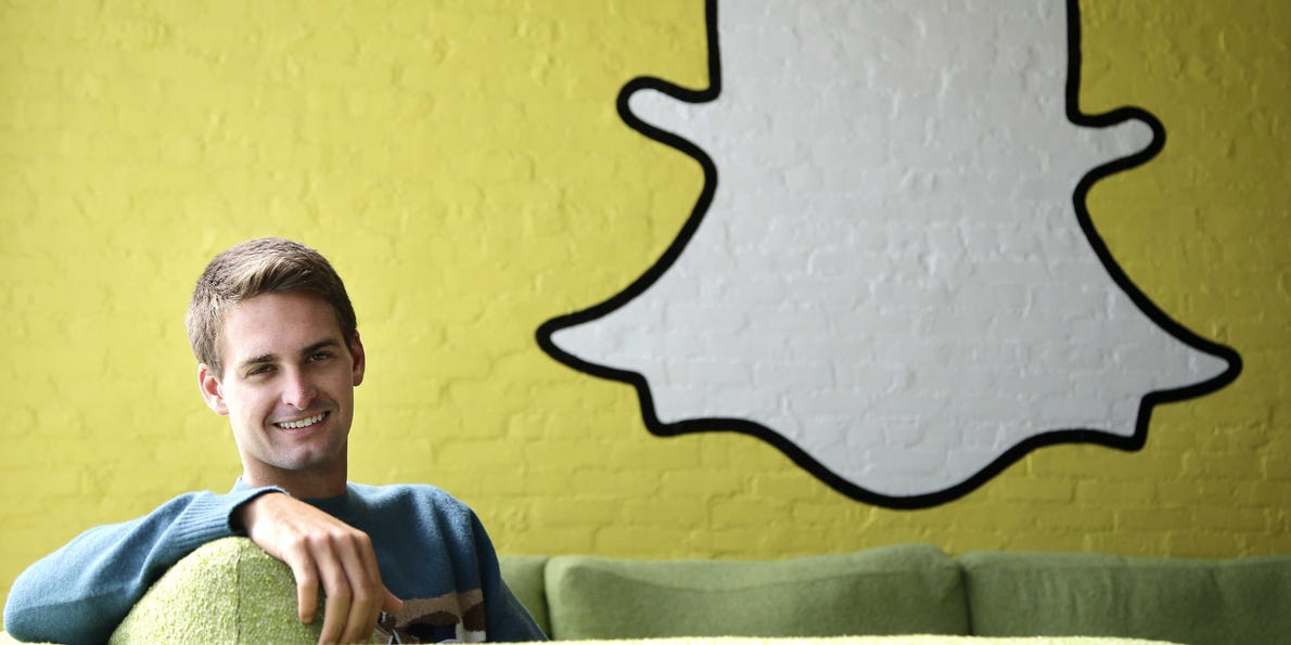Resultado de imagem para evan spiegel