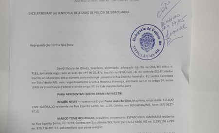 representação judicial
